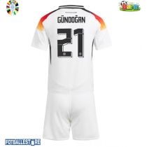 Tyskland Ilkay Gundogan #21 Hjemmedraktsett Barn EM 2024 Kortermet (+ Korte bukser)